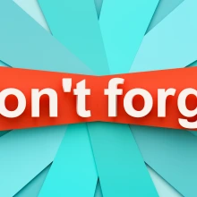 Dont Forget Image