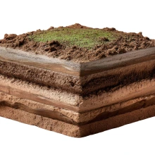 Soil Layers Detailed Cross Section