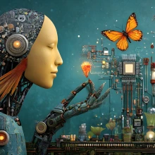 Image Blending Art and Science Technology